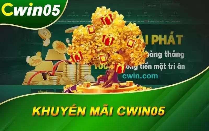 hướng dẫn nhận khuyến mãi cwin05